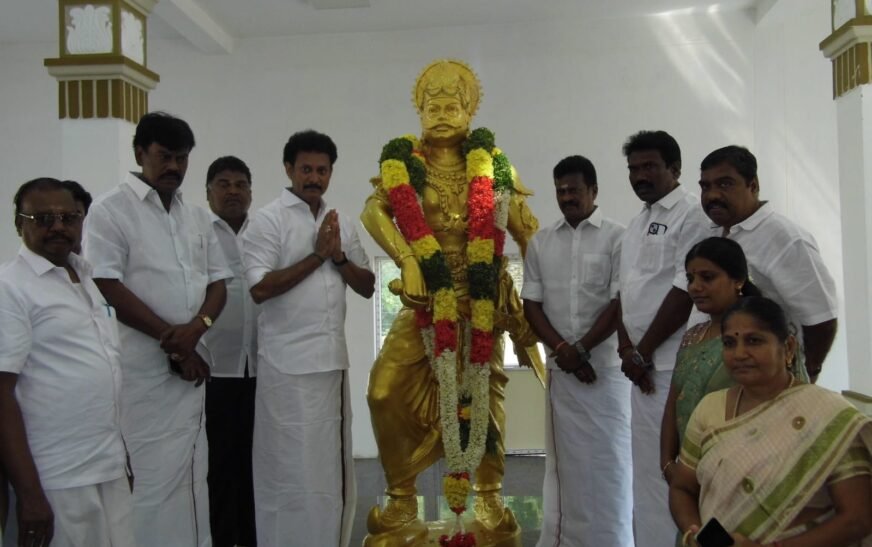 தமிழுக்காகவும் தமிழ் இனத்திற்காகவும் தமிழ்நாடு போராடும் தமிழ்நாடு வெல்லும் -அமைச்சர் அன்பில் மகேஸ் பொய்யாமொழி