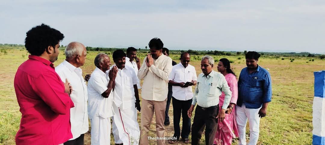 மாநில மாநாட்டு திடலை பார்வையிட்ட துரை வைகோ mp