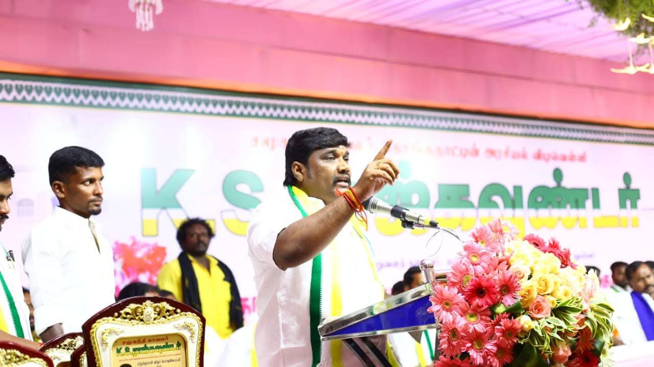 தமிழ்நாட்டை அலற விடப்போகும்  ரோட் ஷோ கே.எஸ்.ராஜ் கவுண்டர்
