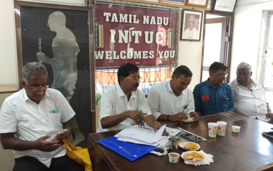 தமிழ்நாடு நுகர்பொருள் வாணிபக் கழக தலைமை அலுவலக வாயிற் முன்பு, 3 அம்ச கோரிக்கையை வலியுறுத்தி கண்டன ஆர்ப்பாட்டம்