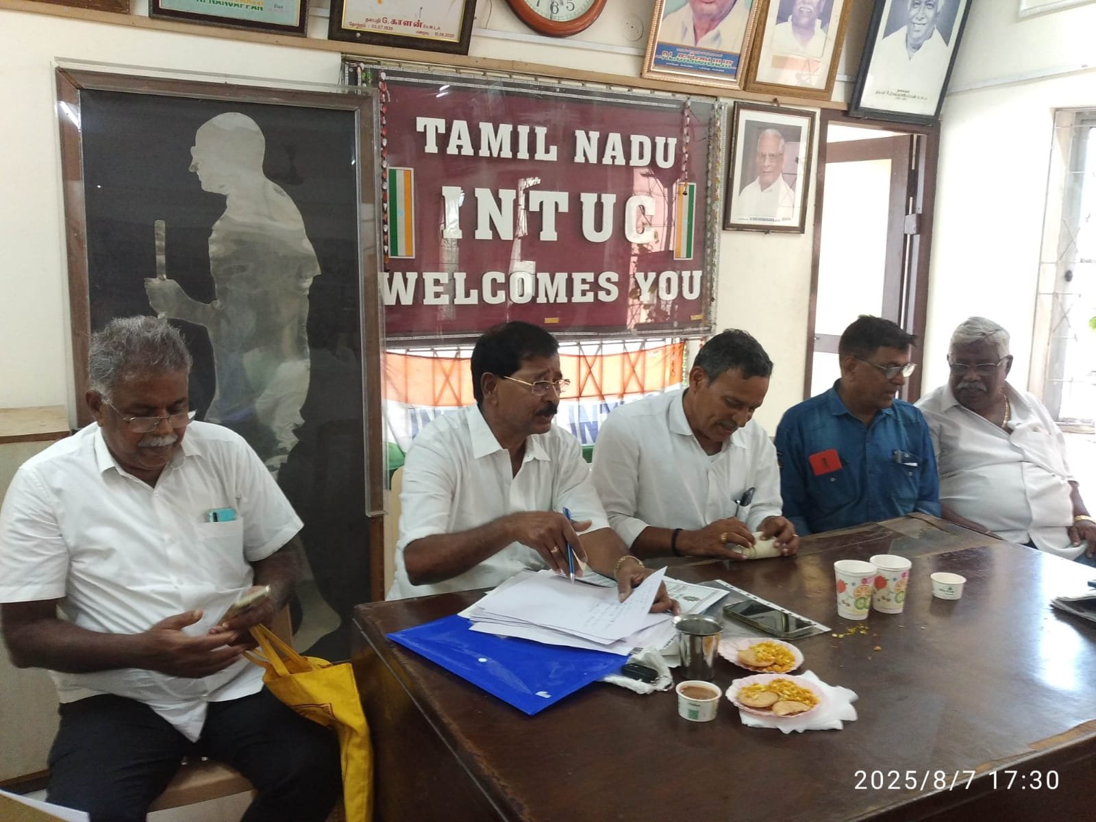 தமிழ்நாடு நுகர்பொருள் வாணிபக் கழக தலைமை அலுவலக வாயிற் முன்பு, 3 அம்ச கோரிக்கையை வலியுறுத்தி கண்டன ஆர்ப்பாட்டம்