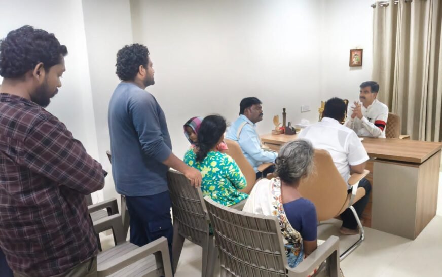 துரை வைகோ MP யின் தொடர் மனிதாபிமான செயல்கள்